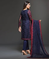 Zarif Embroidered Chiffon